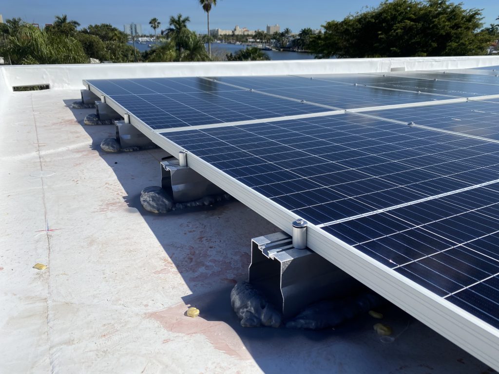 Solar panel roof mounts from Solar Stack